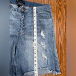 Fashion to figure  Blue Distressed Jean Shorts Photo 4