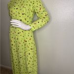 AFRM Revolve Green floral long sleeve dress with beautiful detail back. #82 Photo 3