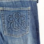 Rock & Republic Rock Republic Size 12 Jeans Slim Straight Blue Denim Embossed Pockets 275 Photo 3