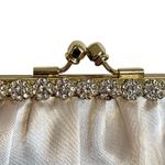 Jessica McClintock Vintage New 
Satin White Bridal Purse
Rhinestone Evening Bag Photo 2