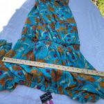 NWT Sofia Jeans size XL boho peasant tiered styled dress. Blue Photo 4