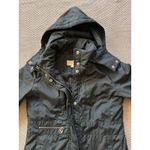 Michael Kors ‎ Women's Wind Breaker Hooded Trench Coat Drawstring Sz Xsmall Photo 2