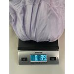 Vintage Lilac Robe Long Lounge Wear Rainbow Trim Belted Womens Sleepwear Purple Size M Photo 12