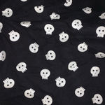 Luna La   Black Glow in the Dark Skull Cropped Tee size M womens Photo 5