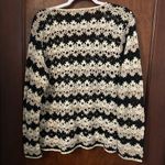 Vintage Crochet Knit Granny Boho Cardigan Sweater Size L Tan Size L Photo 2