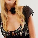 Free People COPY - Cherry Bomb Embroidered Top Photo 2