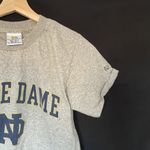 The Cotton Exchange Notre Dame Gray T-Shirt By women's size small casual top Photo 2
