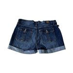 Rock & Republic Rock‎ & Republic Womens Stinger Blue Denim Cuffed Cut Off Shorts Size 12 Dark Photo 3