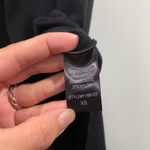 Tuckernuck Black Short Sleeve Knit Oversized Channing Polo Midi Dress Size XS Photo 4