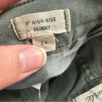 Madewell  Green 9in High Rise Skinny Jeans Womens 24 Button Fly Denim Casual Photo 12