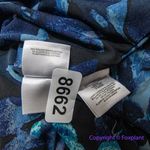 RACHEL Rachel Roy Sleeveless Printed Matte Jersey Dress in‎ Teal Berry Bush, 2X Blue Photo 12