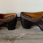 Cole Haan Air Sara Brown Leather Mule Clogs Size 8.5 Photo 2