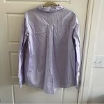 White Fox Boutique  Lavender Button-Up Shirt Photo 4
