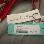 Nine Britton Red Floral  Midi Dress Photo 2