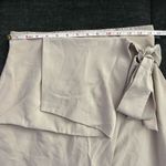 Lavish Lice Lavish‎ Alice Lined Asymmetrical Beige Skirt Photo 11
