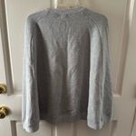 Cynthia Rowley “The Capelet” Studded Grey Sweatshirt XS/S Photo 2