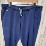 FIGS Zamora Navy Blue Jogger Scrub Pants Womens Size XXL Photo 1