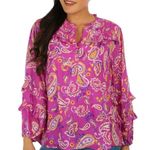 Democracy NWT  Layered Long Sleeve Top Photo 1