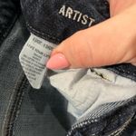 American Eagle Stretch Bermuda Artist Denim Shorts Size 6s Photo 3