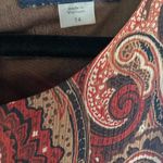 Tommy Hilfiger Red A-line Dress with Bishop Sleeves Photo 1