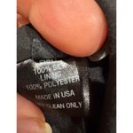 Brandon Maxwell cocktail party Black Silk Halter Bustier Sheath Dress 6 / small Photo 13