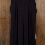 H&M Conscious Black wide leg spaghetti straps jumpsuit with pockets, size 4 Photo 12