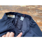 Talbots SK1 VTG Blue Beaded Blazer Skirt Suit Set Size 12 Photo 7