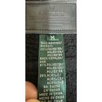 Ralph Lauren Y2K  Womens‎ Faux Suede Vest Black M Fleece Lined Zip Front Pockets Photo 2