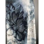 Sami & Jo Sami Jo Vest Duster S Velvet Burnout Gray Black Floral Fairy Grunge Whimsigoth Photo 1
