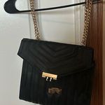 Forever 21  black purse gold chain Photo 0
