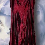 Alex Evenings  Burgundy duchess Taffeta Sleeveless Fit & Flare Midi ball gown Photo 0