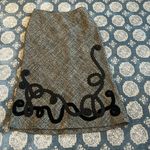 Dana Buchman  lined midi skirt amazing detaill ribbon and bead decoration size 8 Photo 0