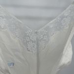 JCPenney Vintage Fantasia Ivory Lace Tank Top USA Size 34 Lace White Photo 6