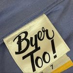 Vintage 90’s Byer Too! Blue Button Down Cotton Blend Jumpsuit S Blue Photo 6