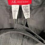 Anne Klein  Wide Leg Dress Pants Women 4 Wool Blend Career Office Gray Trousers Photo 8