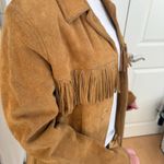 Vintage suede fringe western jacket Brown Size XS Photo 2
