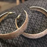 Altar'd State Tan Hoops With Gold Specks Photo 0