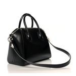 Givenchy  Antigona Black Leather Satchel Shoulder Bag Made n Italy Authentic EUC Photo 2