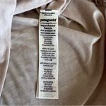 Patagonia Glorya Side Slit Shirt Womens Small Beige Hiking Top Outdoor Active Photo 3