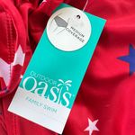 Oasis Outdoor Memorial Day Red, White, Blue Star Bikini Adjustable Straps NWT L Photo 6