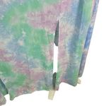 Tiare Hawaii Hollie Smocked Blue Violet Green Smoke Maxi Dress One Size Photo 6