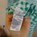 Old Navy Size XL Extra Large Green White Checkered Sun Dress Picnic Preppy Photo 7