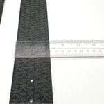 Michael Michael Kors Accessories Elastic Mk Logo Buckle Black Stretchable Belt Photo 8