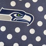 Small Seattle Seahawks coin purse key chain Blue Photo 3
