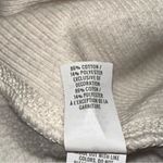 Aerie  Women’s Size M Oatmeal Varsity Block Letter LOVE Back Hoodie Sweatshirt Photo 6