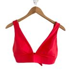 Everlane The Triangle Bikini Top in Bright Red XS Photo 2