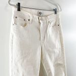 AGOLDE  Sophie Crop High Rise Skinny Slim Jeans White 30 / 10 Photo 11