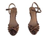 Anthropologie Raphaella Booz Snake Print Embossed Heels Photo 1