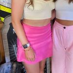 ZARA  Pink Mini Skirt Photo 1