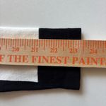 J'Envie New York Checkerboard Long Sleeve Top Knit Pullover Small Black Photo 3